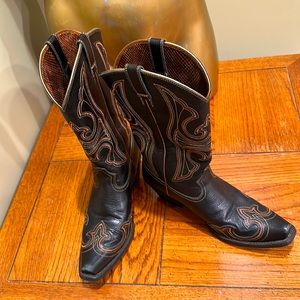 Ariat Women’s Leather Cowboy Boots; Sz 10B